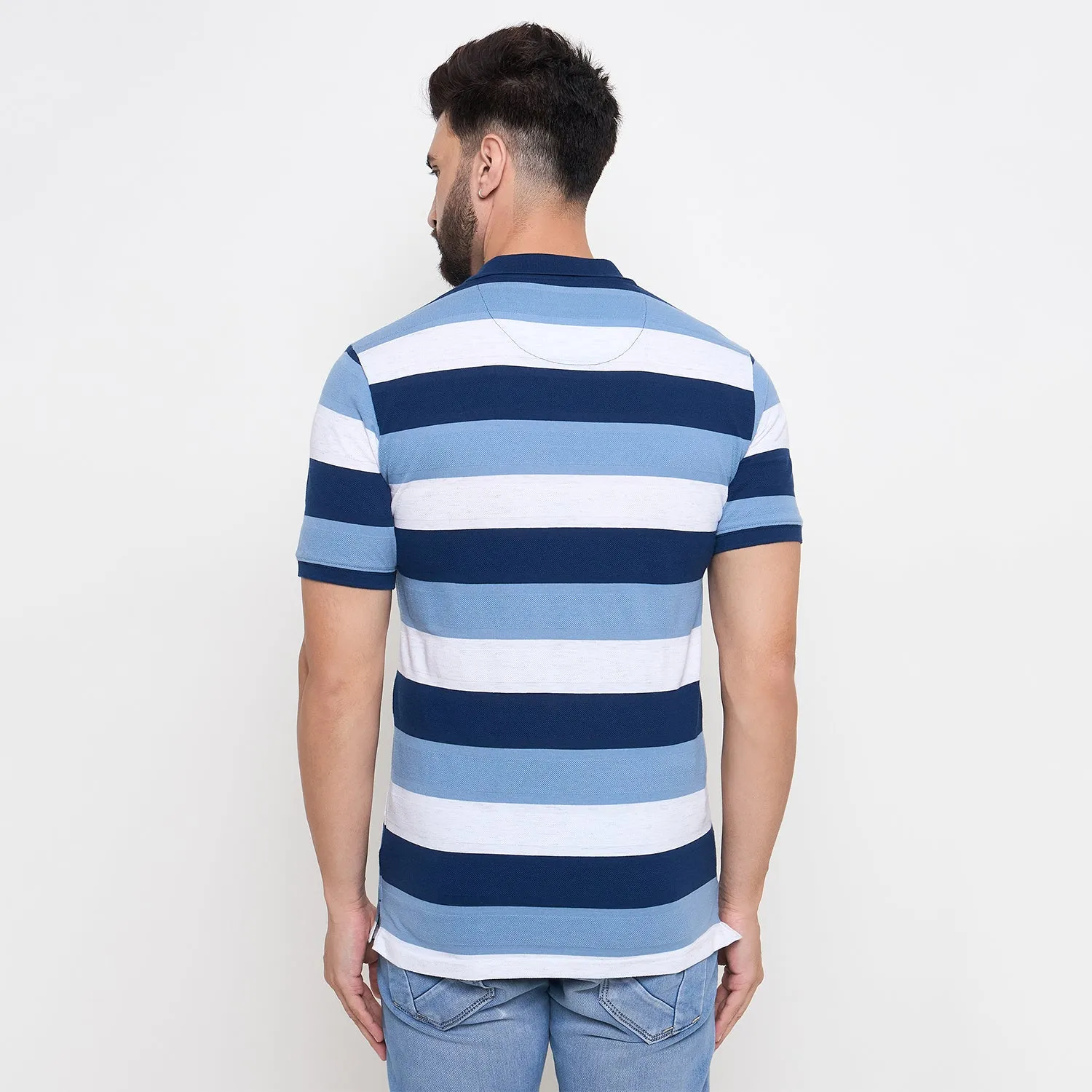 Duke Stardust Men Half Sleeve Cotton Tshirt (LF7195)