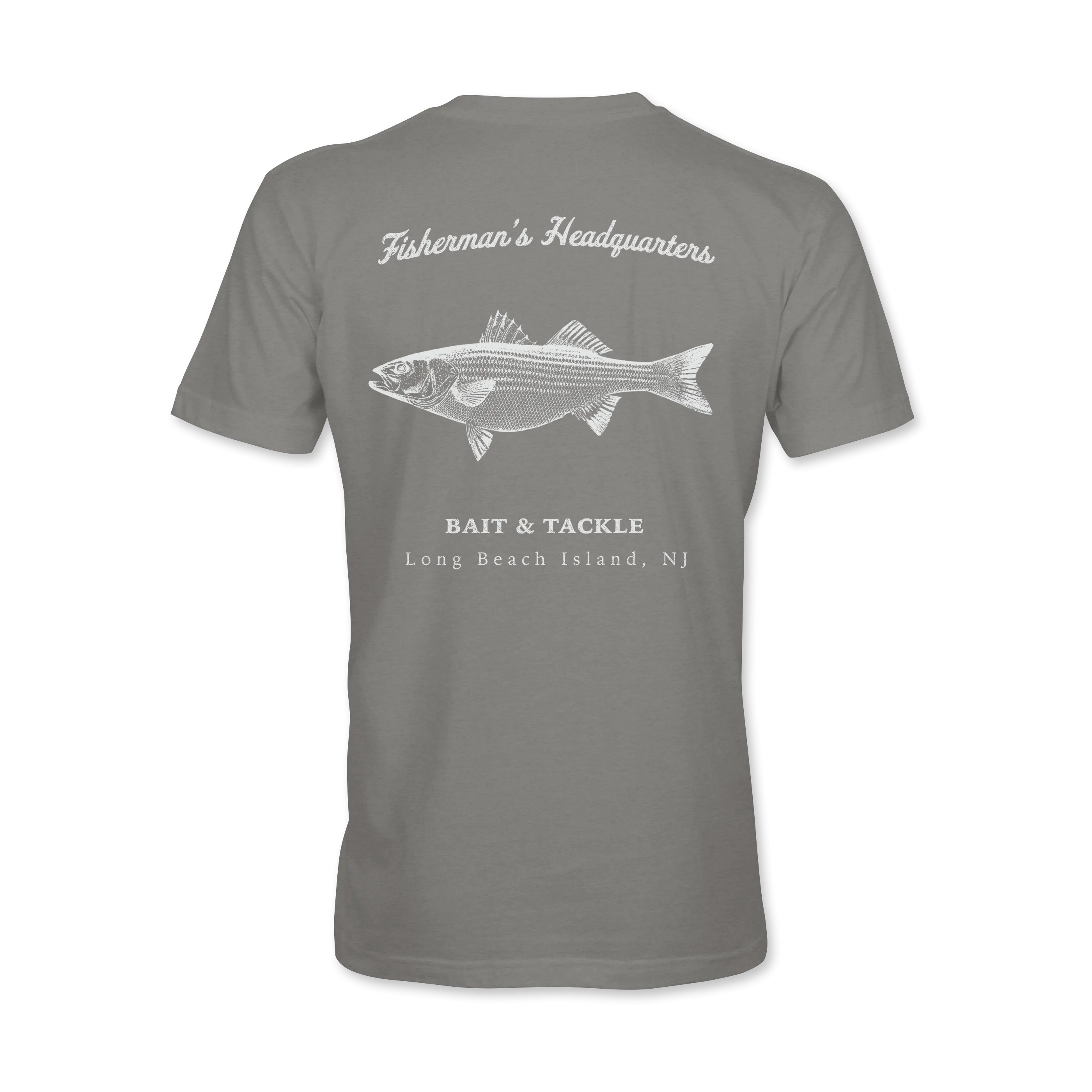Fish Heads Striped Bass Comfort Colors T-Shirt