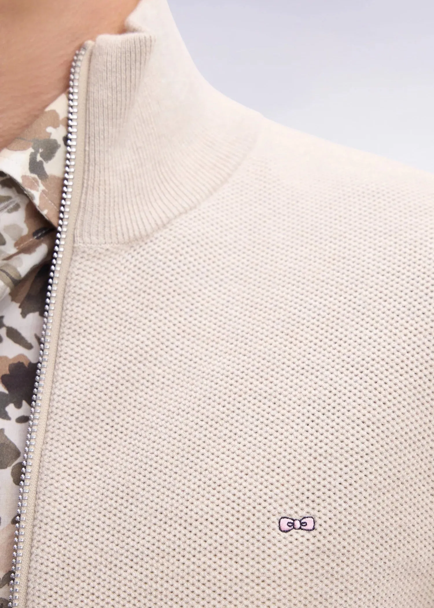 Gilet Eden Park beige