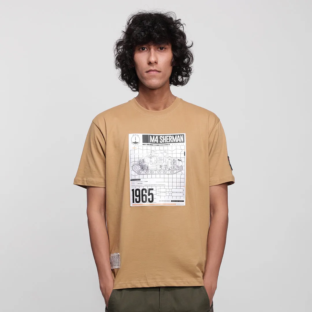 The Khaki M4 Sherman T-Shirt