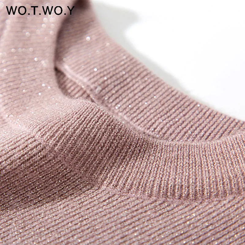 Women Basic Sweaters Autumn Winter Long Sleeve  Knit Pullover Korean Style
